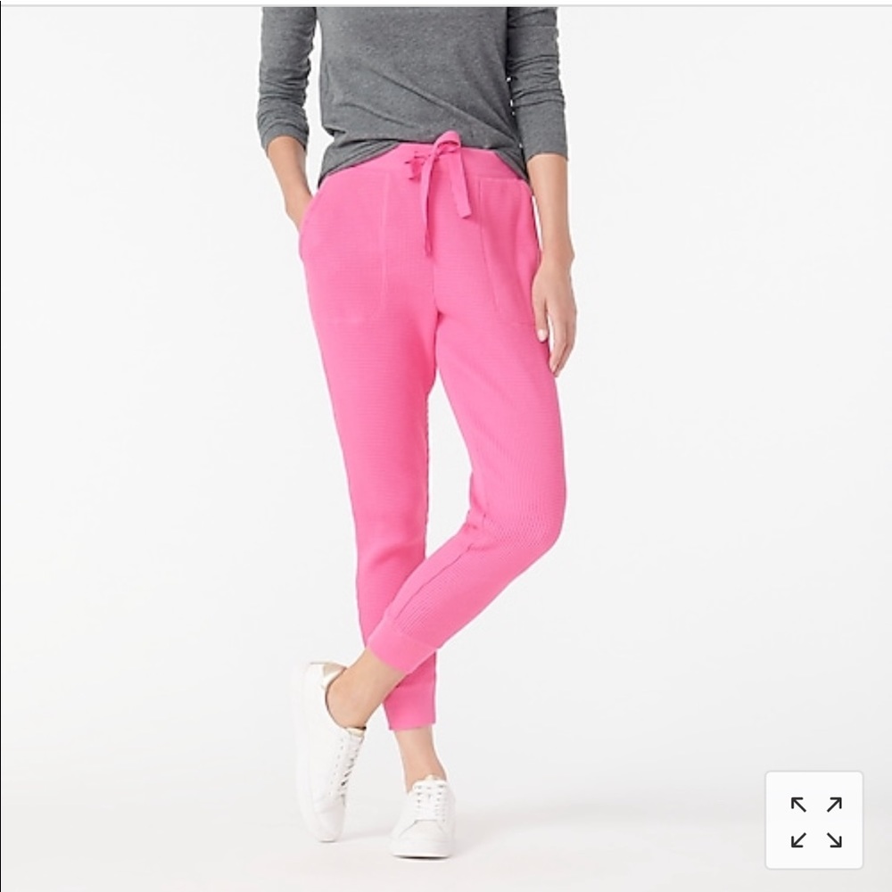 JCrew Waffle Joggers